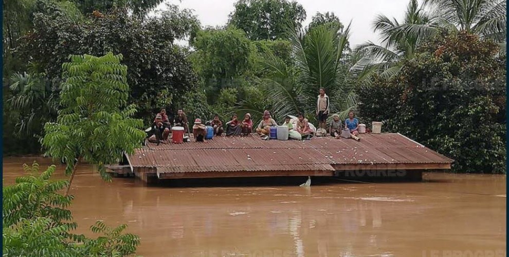 Li Laosê bendav hilweşiya: 131 kes winda ne