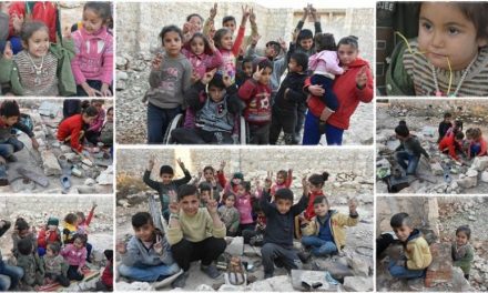 Ji çavên zarokên Efrînê berxwedan