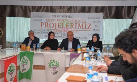 Namzetên HDP’ê yên Çewlîgê projeyên xwe parve kirin