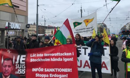 Li Swêdê çalakiyên Roja Rojava ya Cîhanê