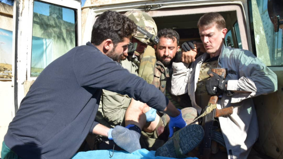 Dewleta Tirk 8 leşkerên rejîma Sûriyeyê birîndar kir