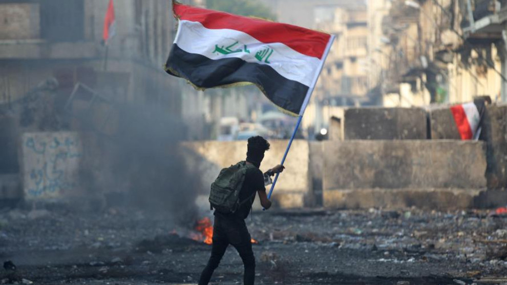 Protestoyên li Iraqê: Karê parzûngeheke petrolê hate rawestandin