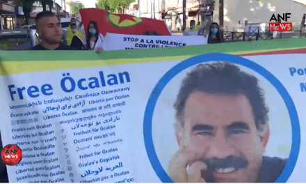 Li Drancy’yê ciwanan ji bo azadiya Ocalan çalakî kirin