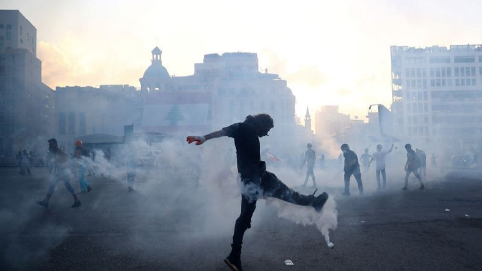 Li Beyrûtê tevahiya rojê çalakiyên protestoyî hatin kirin