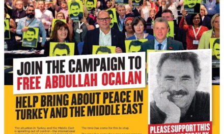 Sendîkayên Îngiliz ji bo Abdullah Ocalan îlan dan rojnameya Recorderê