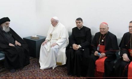 Papa Francîs li gel El Sîstanî civiya