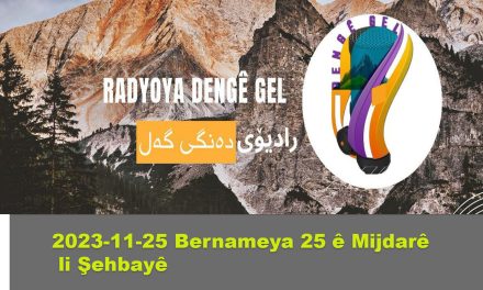 2023-11-25 Bernameya Şehbayê-25’ê Mijdarê