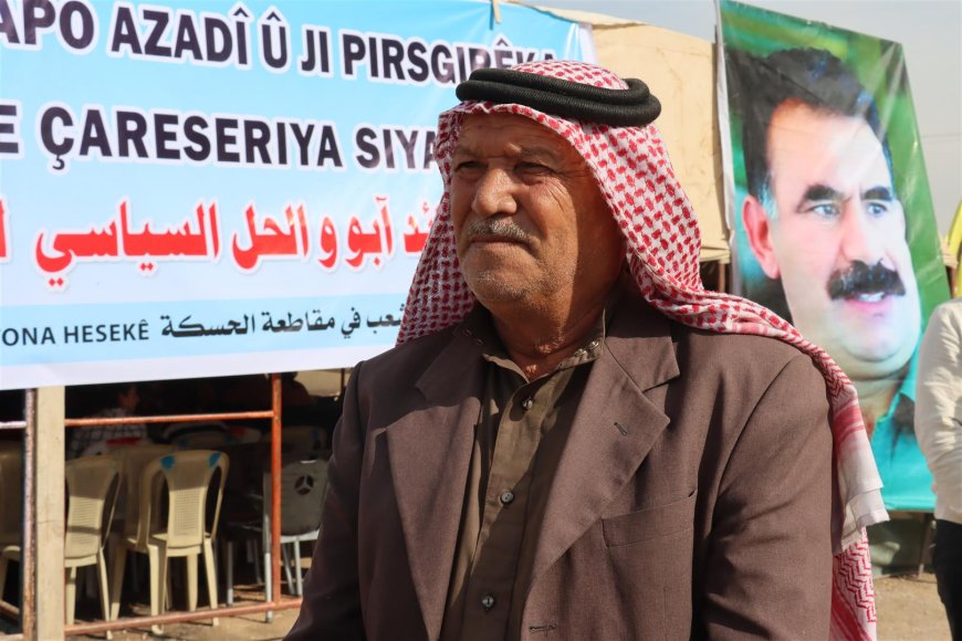 Li Til Temirê welatiyên kurd, ereb, asur, suryan ji bo azadiya Ocalan îmzeya xwe didin