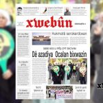 Xwebûn bi manşeta ‘Dê azadiya Ocalan bixwazin’ derket.