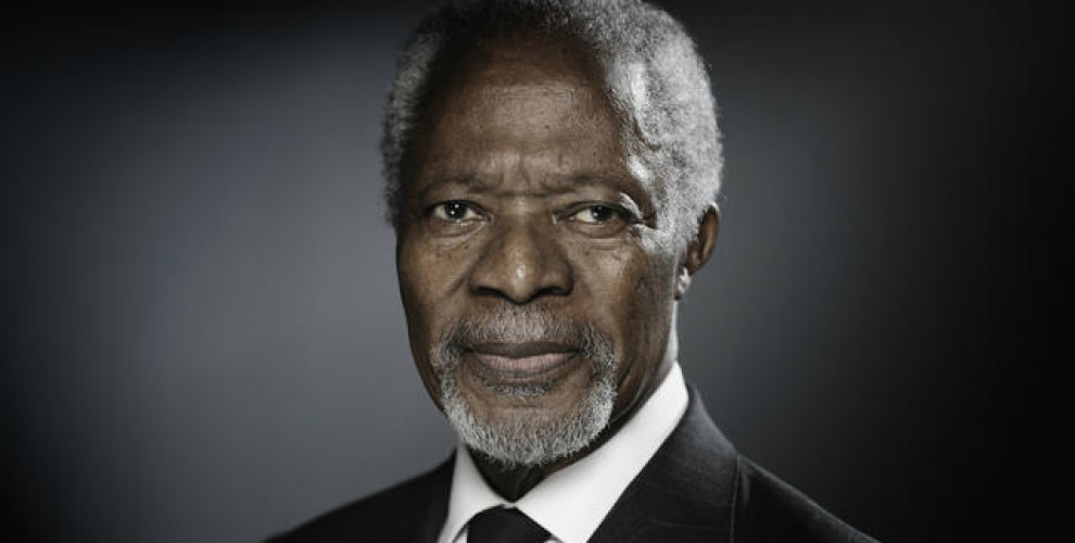 Kofî Annan ê bi xelata Nobelê mir