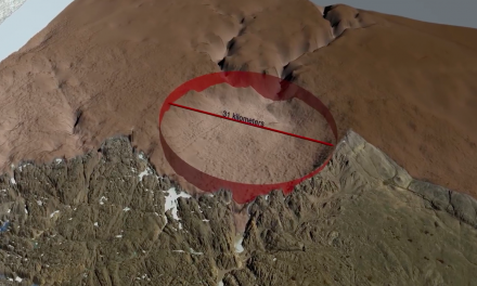 Li Groenlandê kratereke bi mezinahiya Parîsê hate dîtin