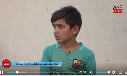 Zarokên Êzidî di rewşeke pir zehmet de dijîn