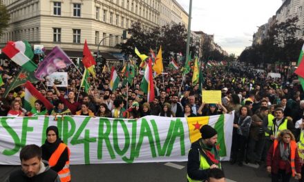 Ji bo Rojava bi deh hezaran kes li Berlînê daketin qadan