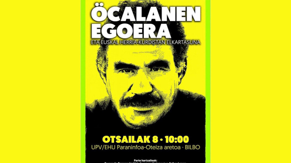 Li welatê Baskê ji bo Abdullah Ocalan konferans tê lidarxistin